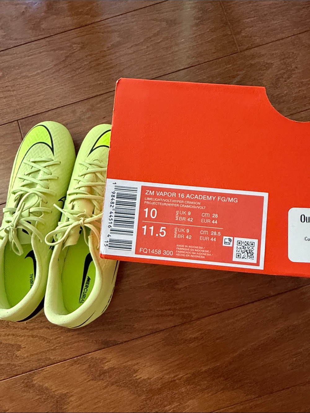 Nike ZM Vapor 16 Academy FG/MG cleats
